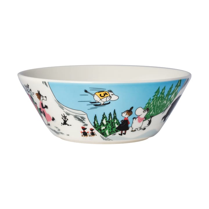 Bol Moomin hiver 2024 Ski jumping - Ø15 cm - Moomin Arabia
