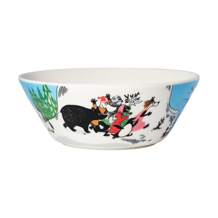 Bol Moomin hiver 2024 Ski jumping, Ø15 cm Moomin Arabia