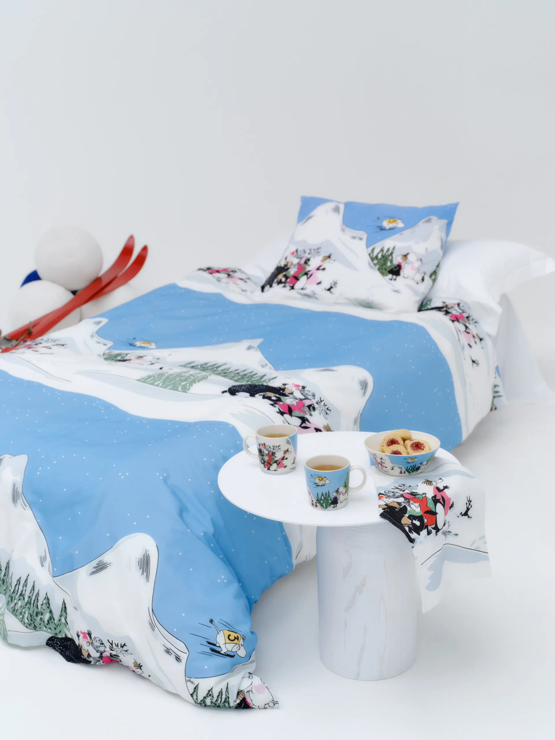 Bol Moomin hiver 2024 Ski jumping, Ø15 cm Moomin Arabia