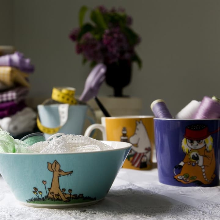Bol Moomins Sniff, turquoise Moomin Arabia