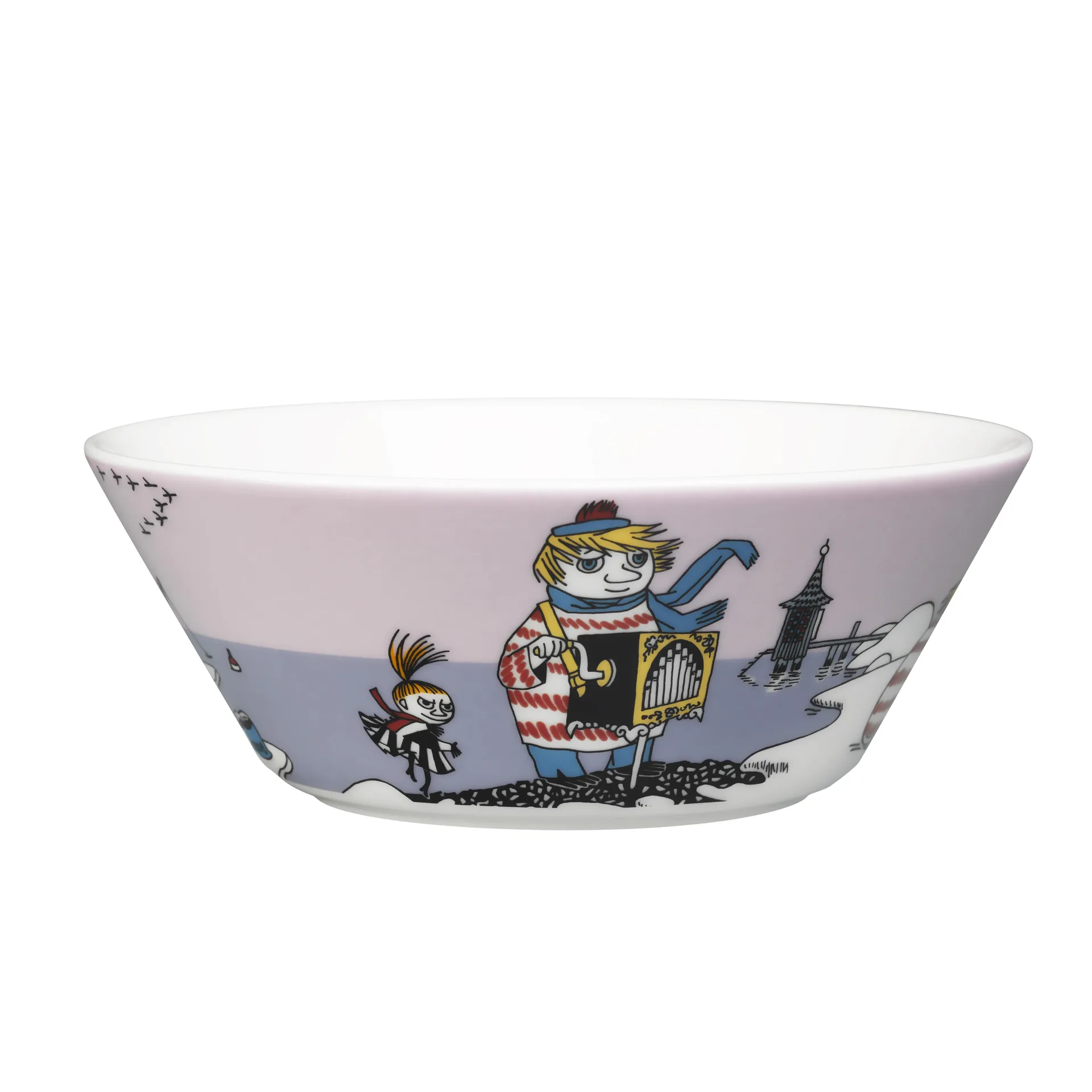 Bol Moomins Trois Pommes, violet Moomin Arabia