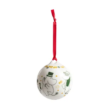 Boule de Noël Moomin Ø8 cm - 2026, Cadeau d’amour - Moomin Arabia