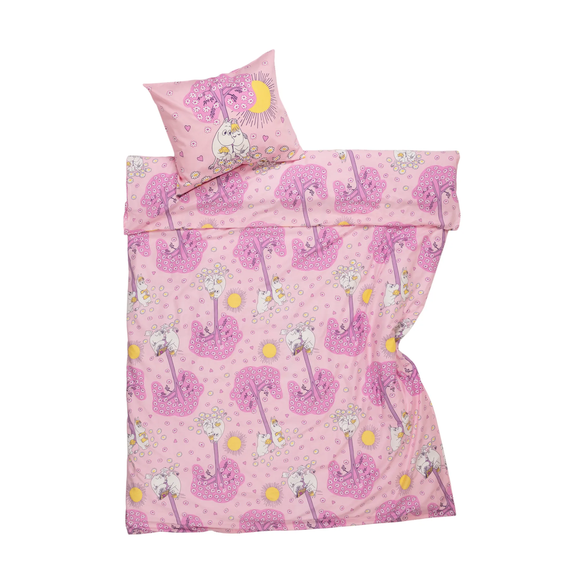Ensemble de literie Moomin 150x210 cm, Amoureux Moomin Arabia