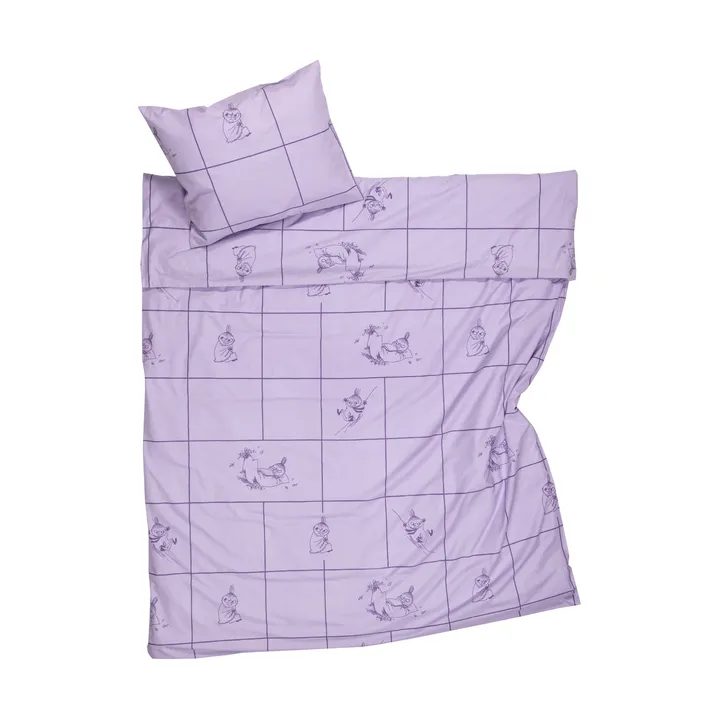 Ensemble de literie Moomin 150x210 cm - Lilla My, violet - Moomin Arabia