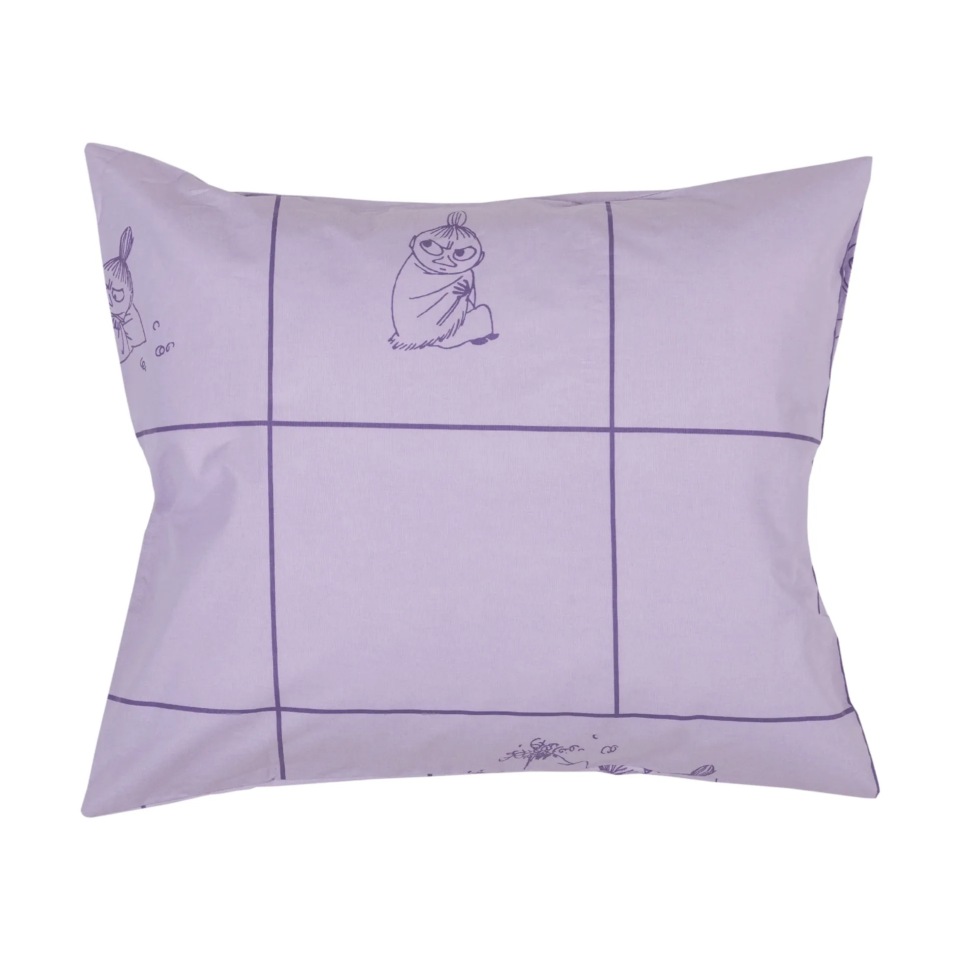 Ensemble de literie Moomin 150x210 cm, Lilla My, violet Moomin Arabia