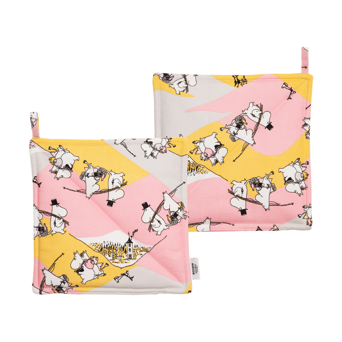 Moomin Arabia Family time gants de cuisine Mumin, pack de 2 22x22 cm