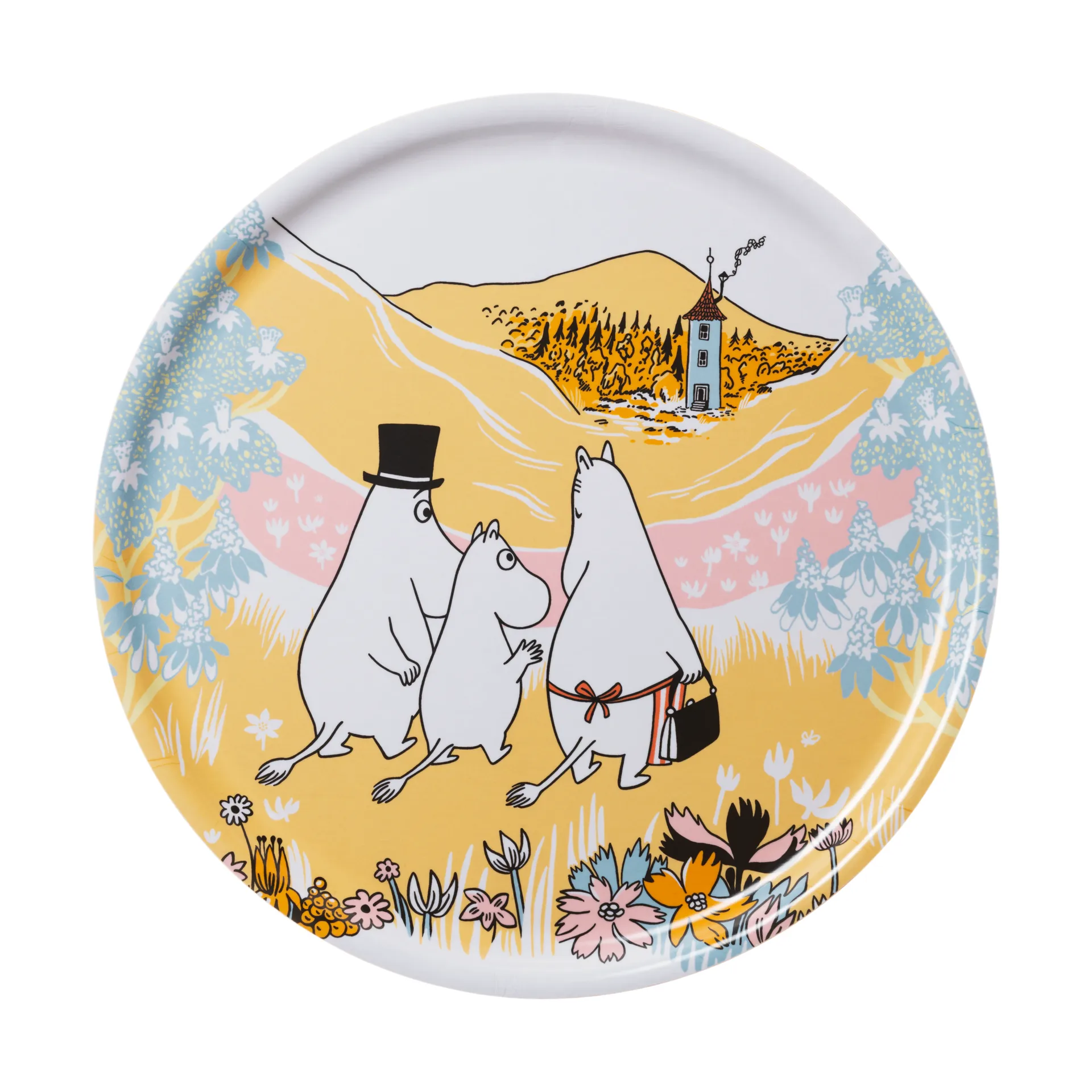 Family time plateau Mumin, Ø35 cm Moomin Arabia