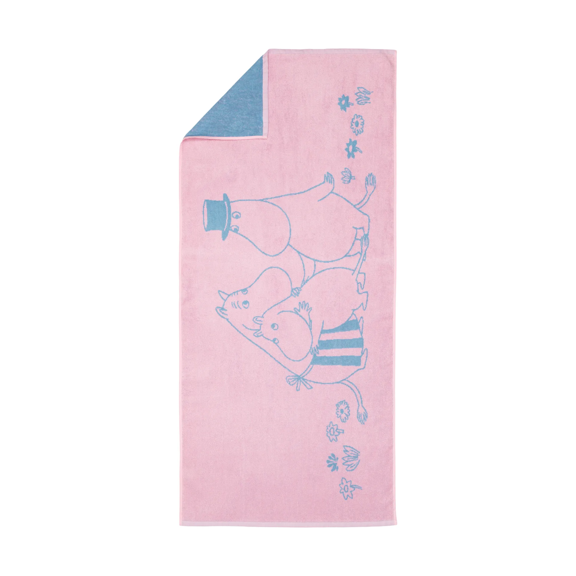 Family time serviette de bain Mumin, 70x140 cm Moomin Arabia