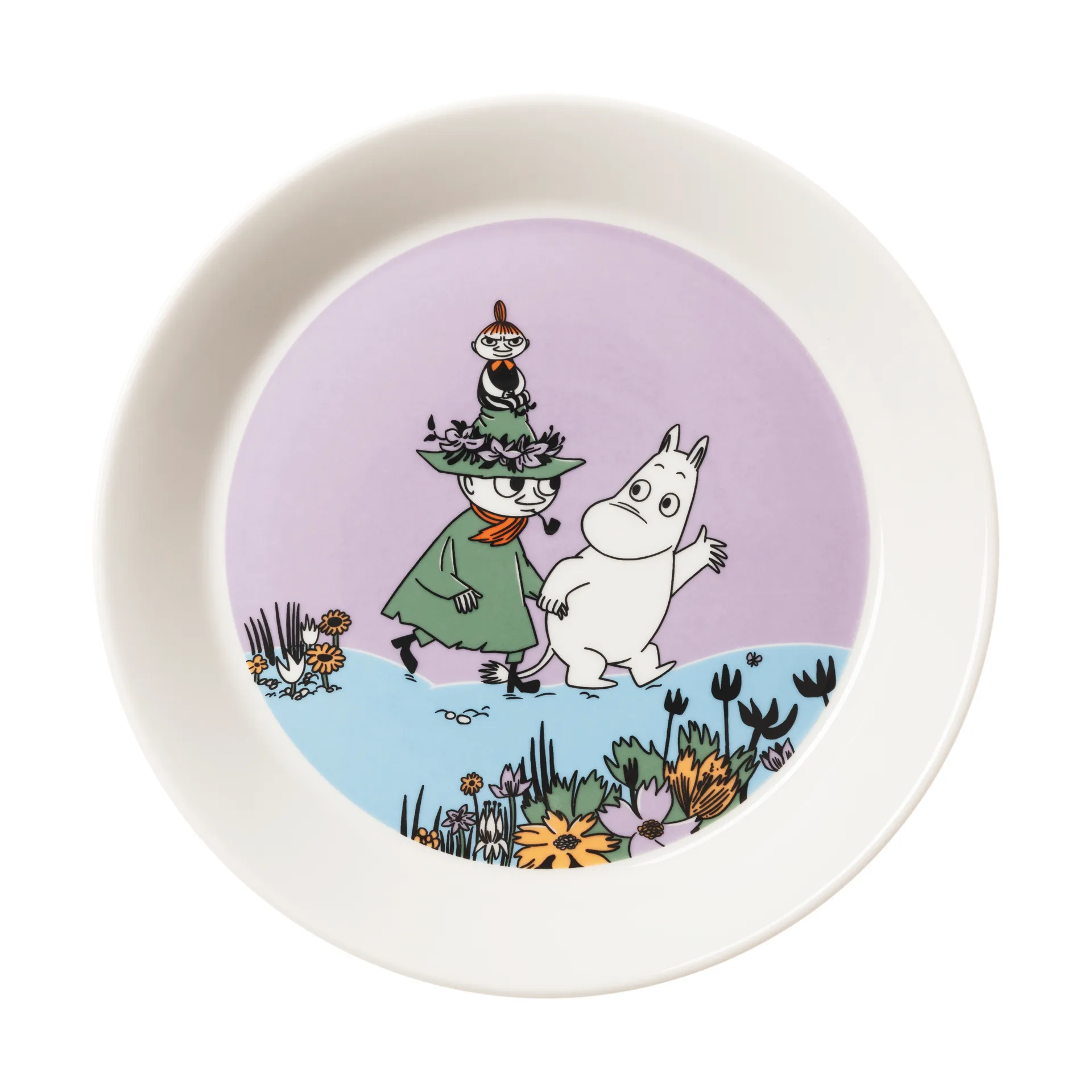 Friends for ever assiette Mumin, Ø19,5 cm Moomin Arabia