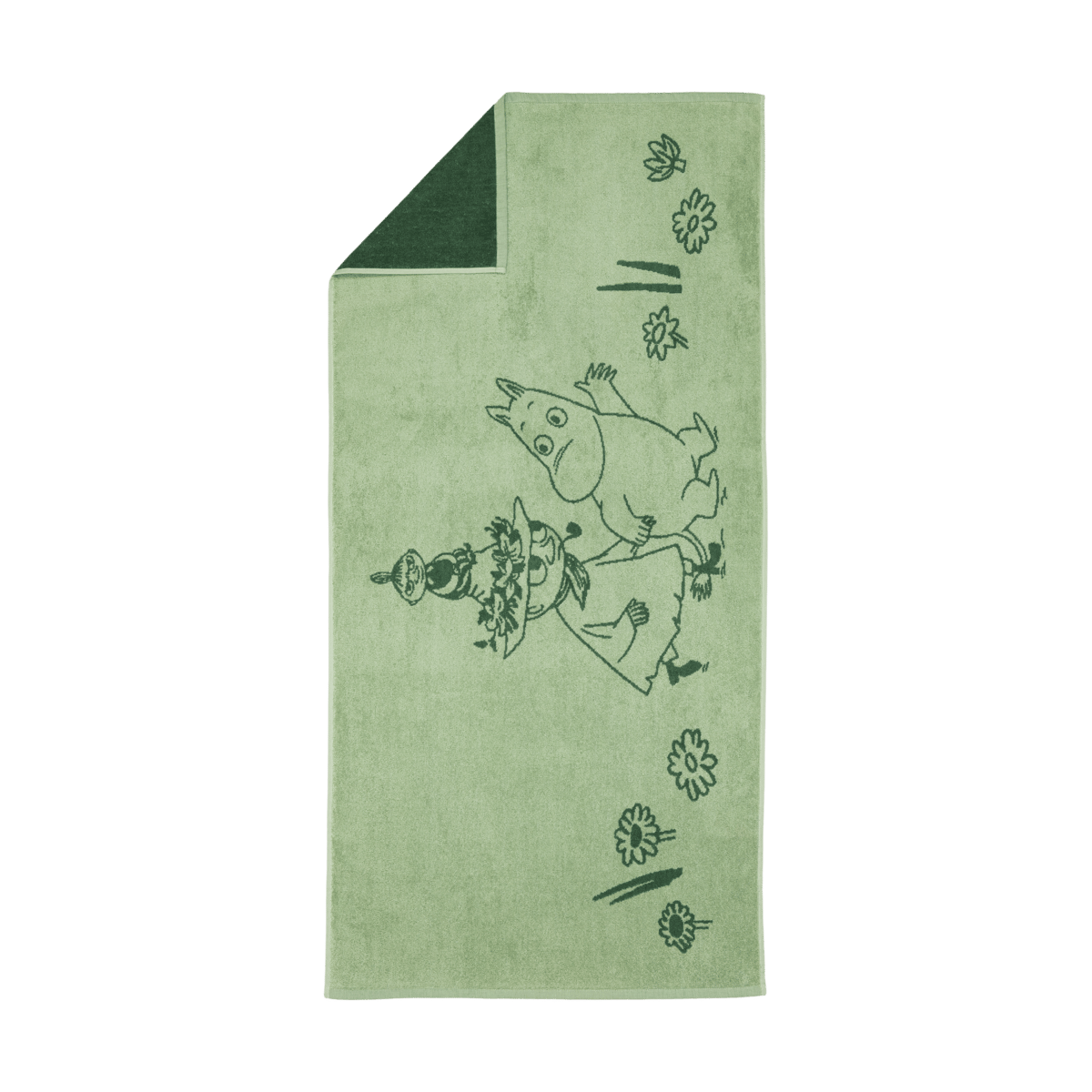 Moomin Arabia Friends Forever serviette de bain Mumin 70x140 cm