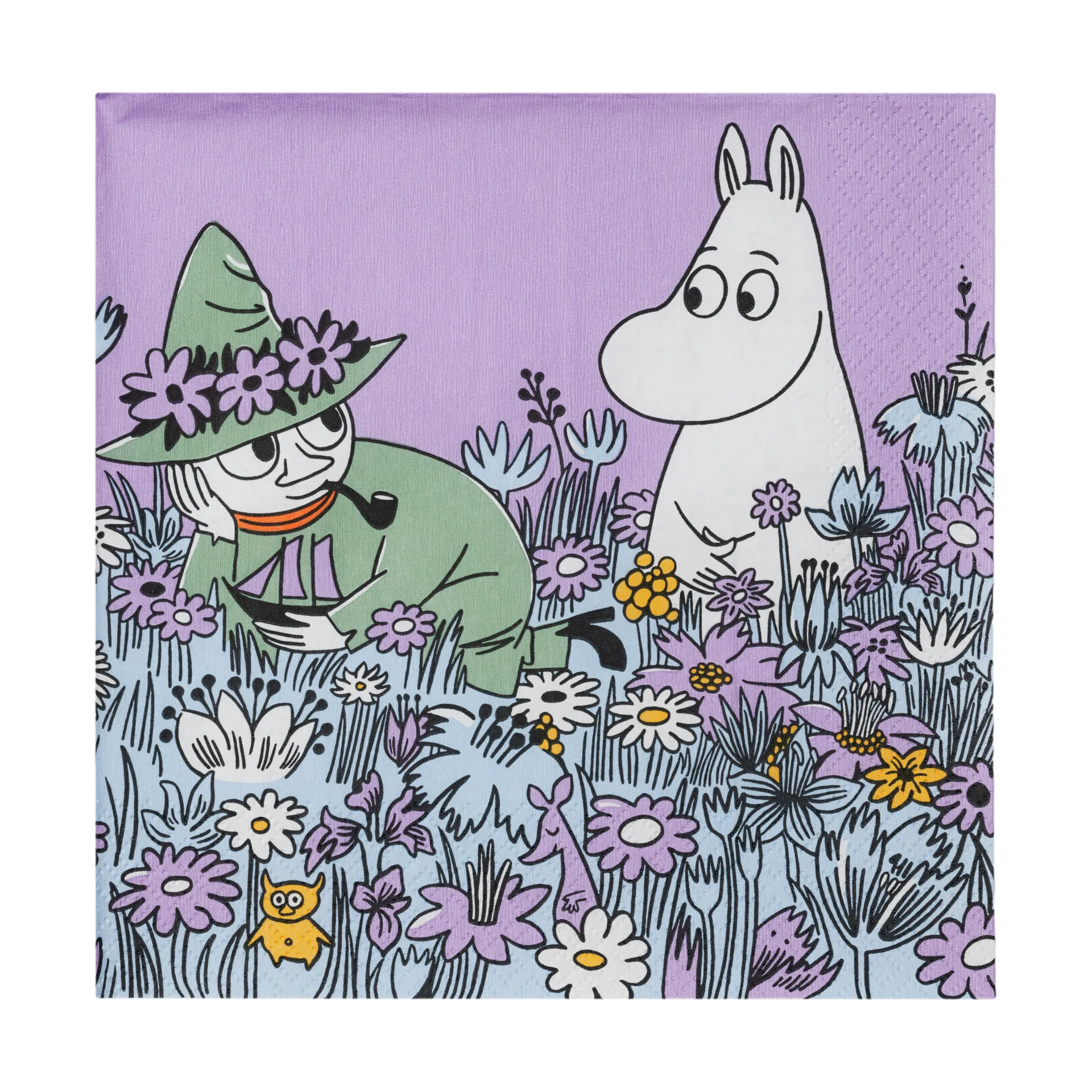 Friends Forever serviette en papier 33x33 cm, pack de 20, Multi Moomin Arabia