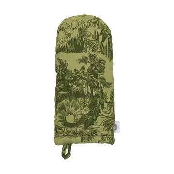 Gant de cuisine Forêt mystérieuse Moomin - Vert, 15x34 cm - Moomin Arabia