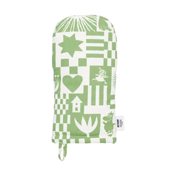 Gant de cuisine Party mumin 15x34 cm - Vert - Moomin Arabia