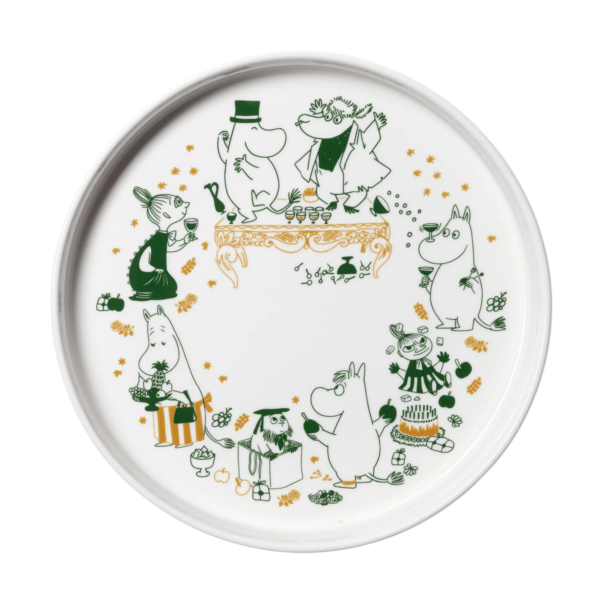 Kärleksgåva Mumin plat à tarte, Ø28 cm Moomin Arabia