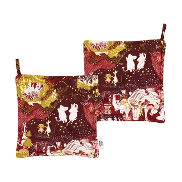 Maniques Moomin Festive Moments, 2 pièces - 22x22 cm - Moomin Arabia
