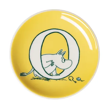 Mini assiette ABC Moomin - Ø, 10,5 cm - Moomin Arabia