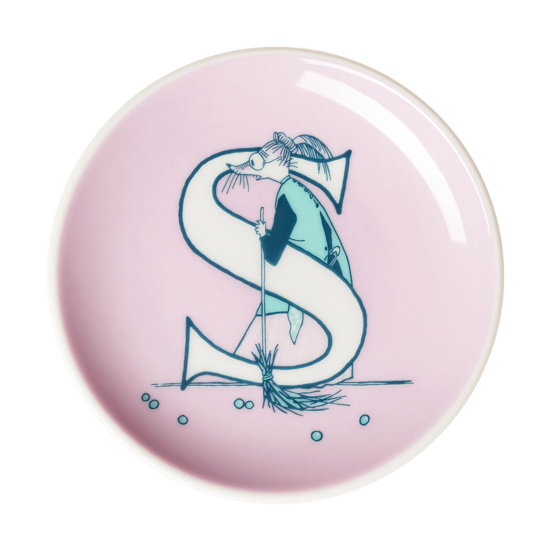 Mini assiette ABC Moomin, S, 10,5 cm Moomin Arabia