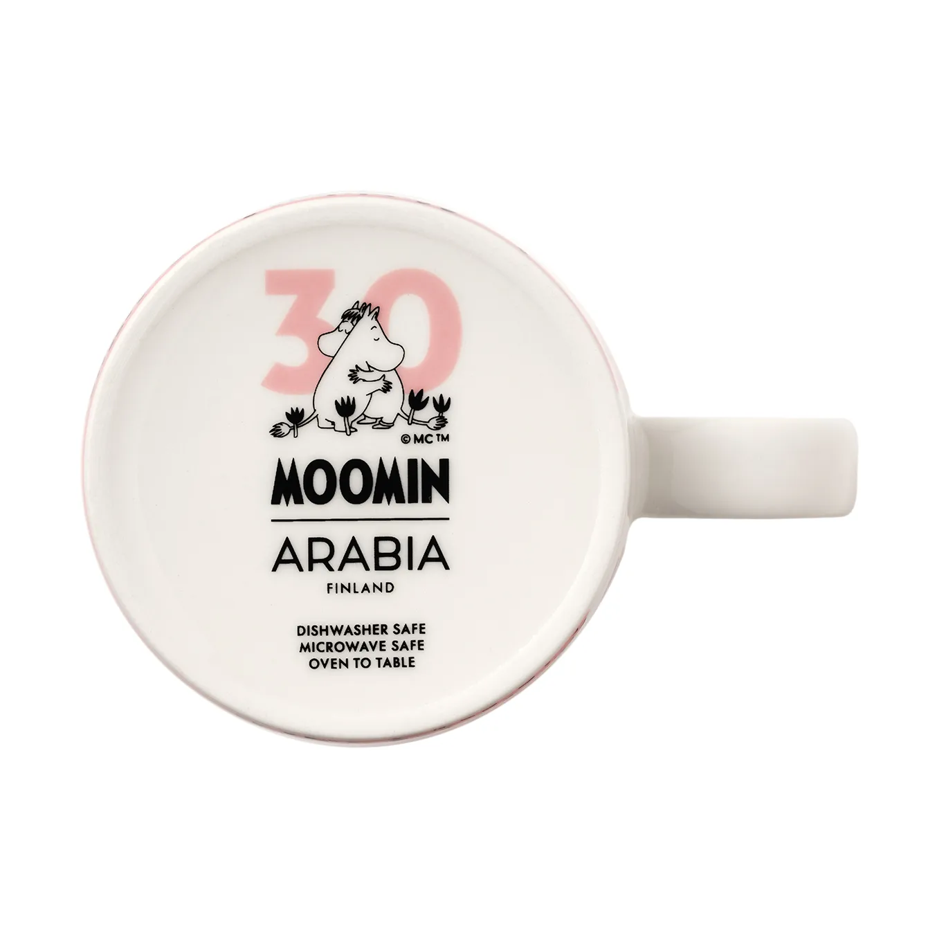 Mug Moomin 30 ans & assiette Kärlek Limited Edition, 2 pièces Moomin Arabia