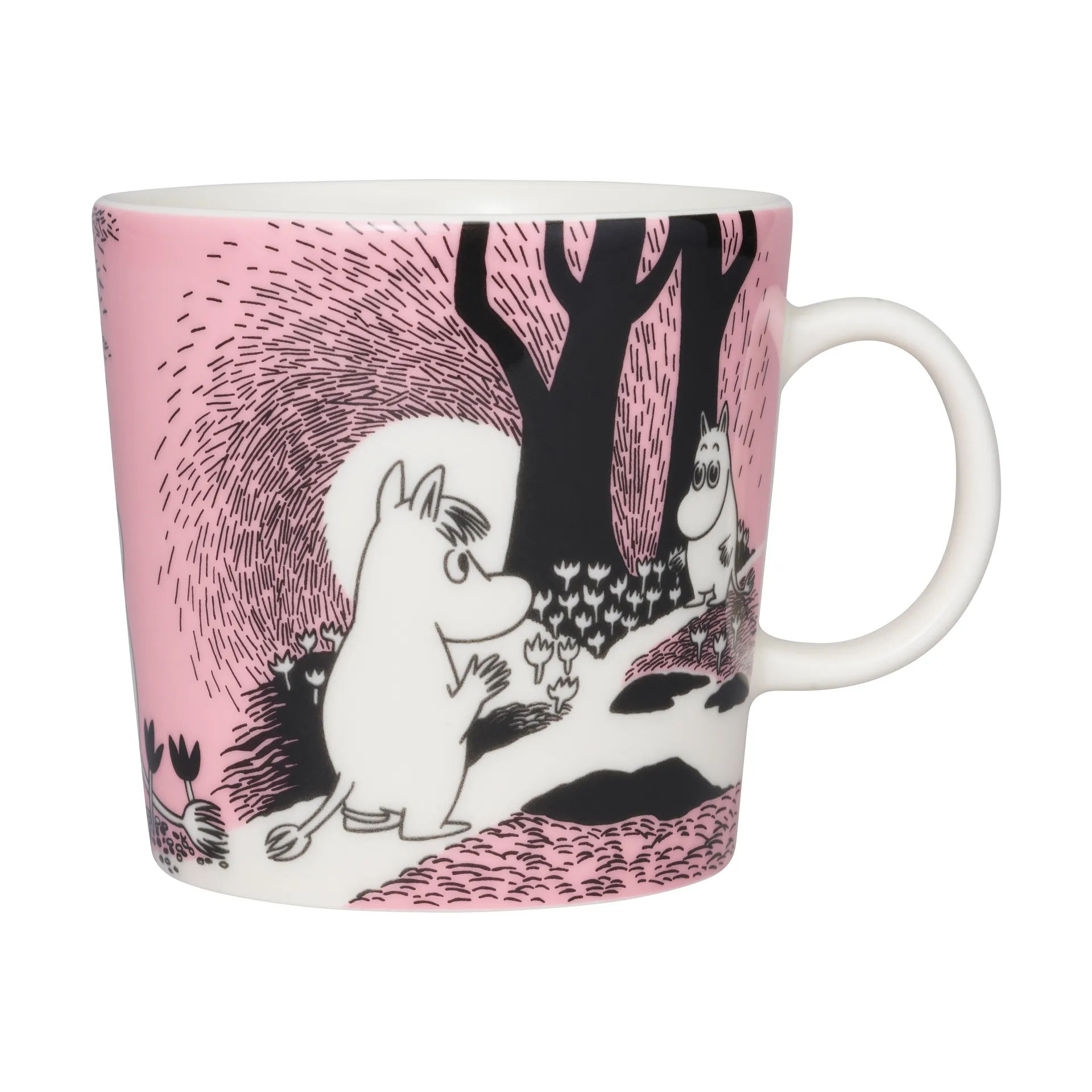 Mug Moomin Amour 40cl, Rose Moomin Arabia