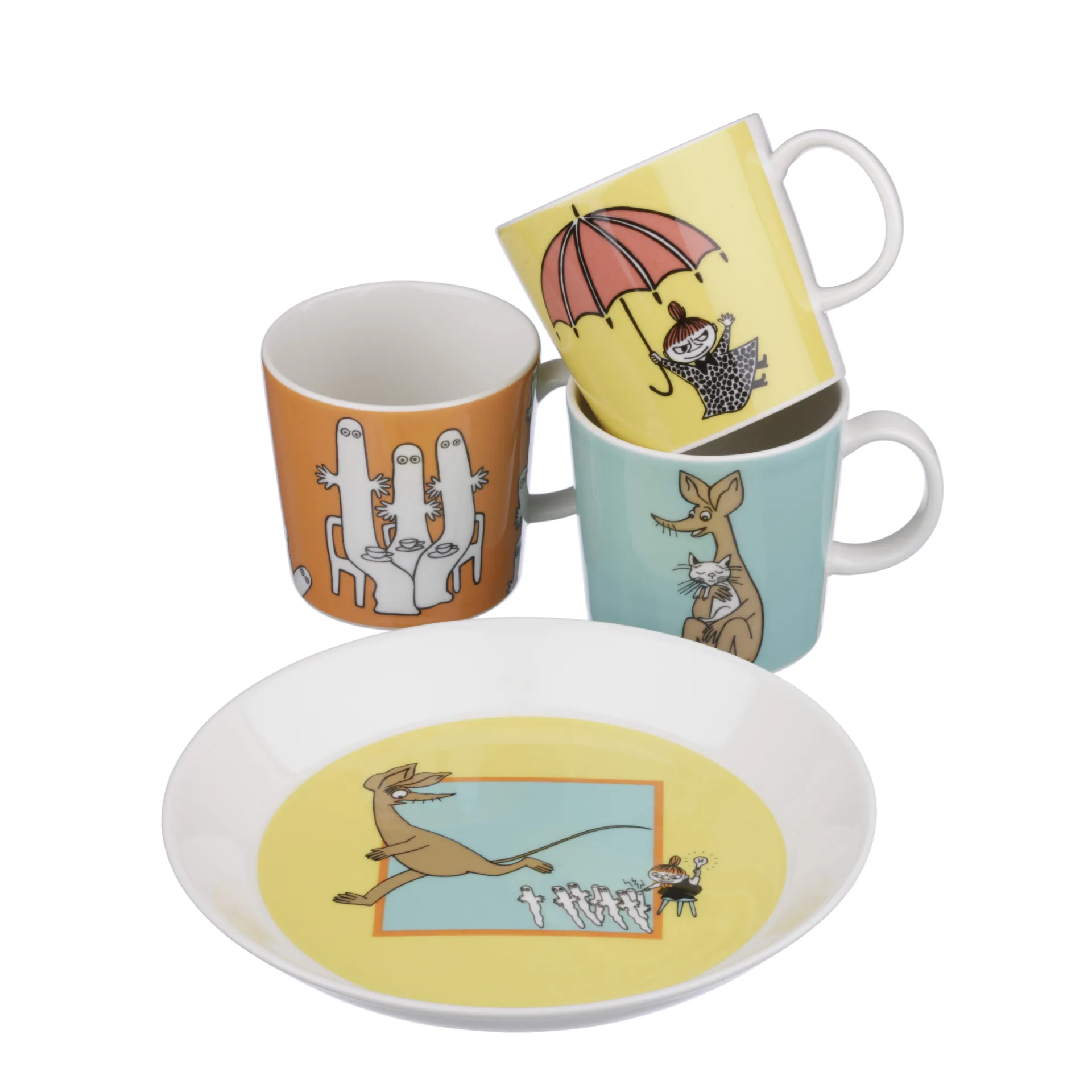 Mug Moomin Les Roudoudouks, orange Moomin Arabia
