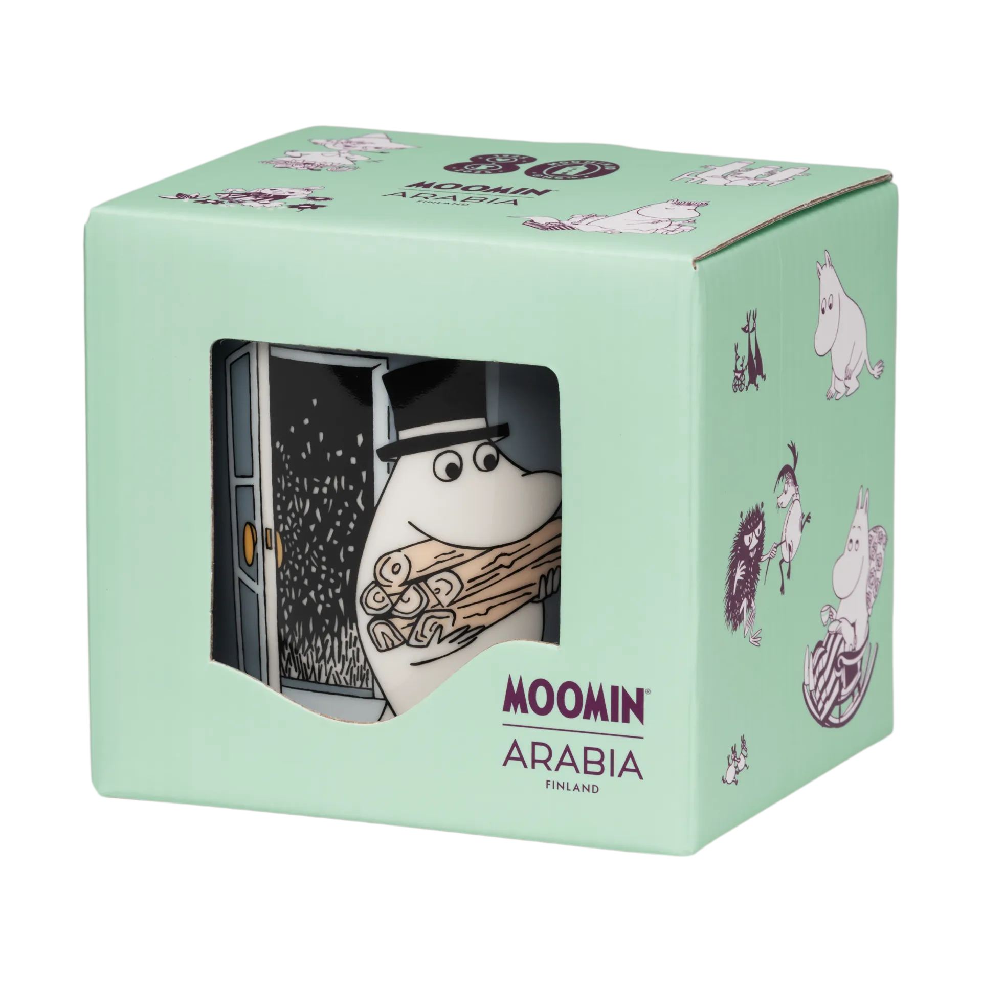 Mug Moomin Muminpappa 80e anniversaire, 30 cl Moomin Arabia