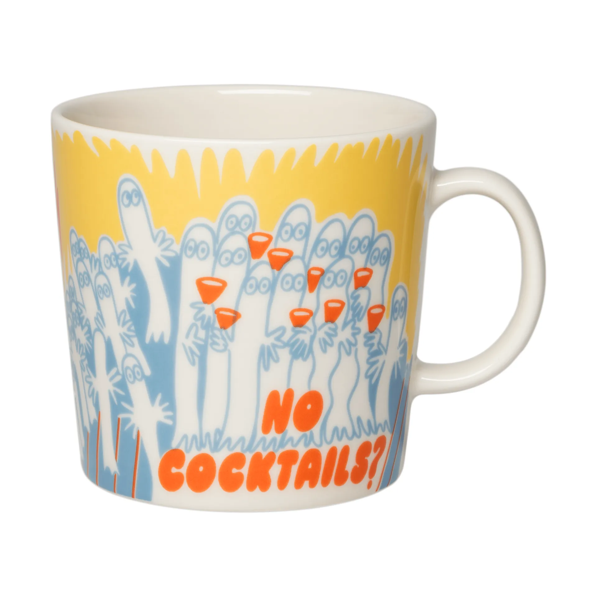 Mug Moomin Party Queue, 40 cl Moomin Arabia