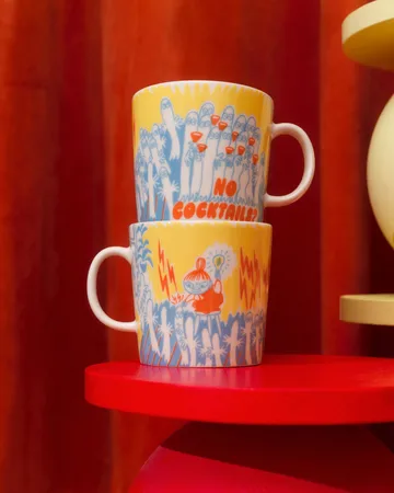 Mug Moomin Party Queue - 40 cl - Moomin Arabia