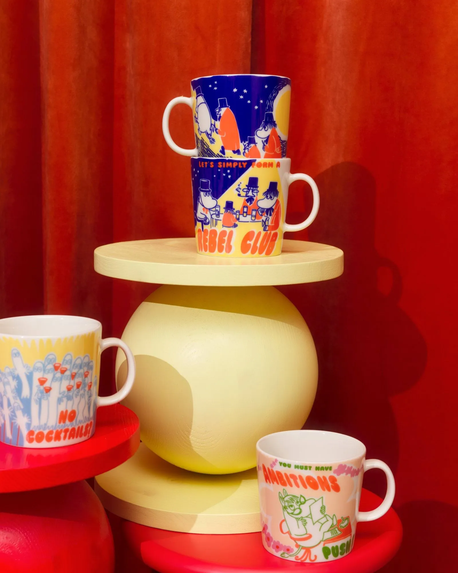 Mug Moomin Rebel City, 40 cl Moomin Arabia