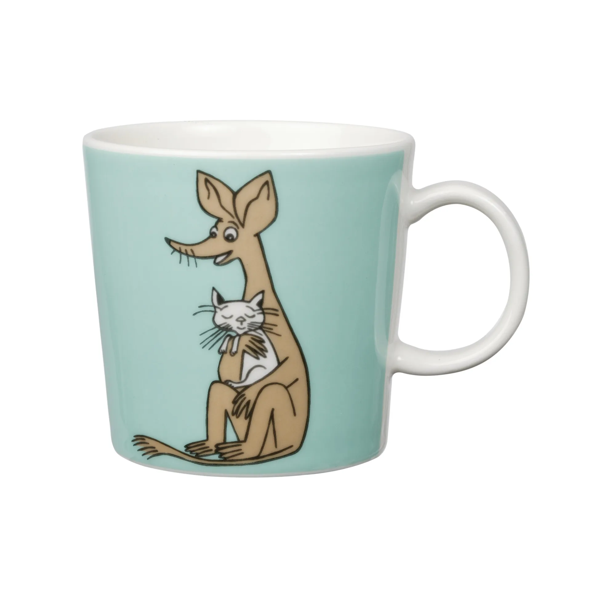 Mug Moomin Sniff, turquoise Moomin Arabia