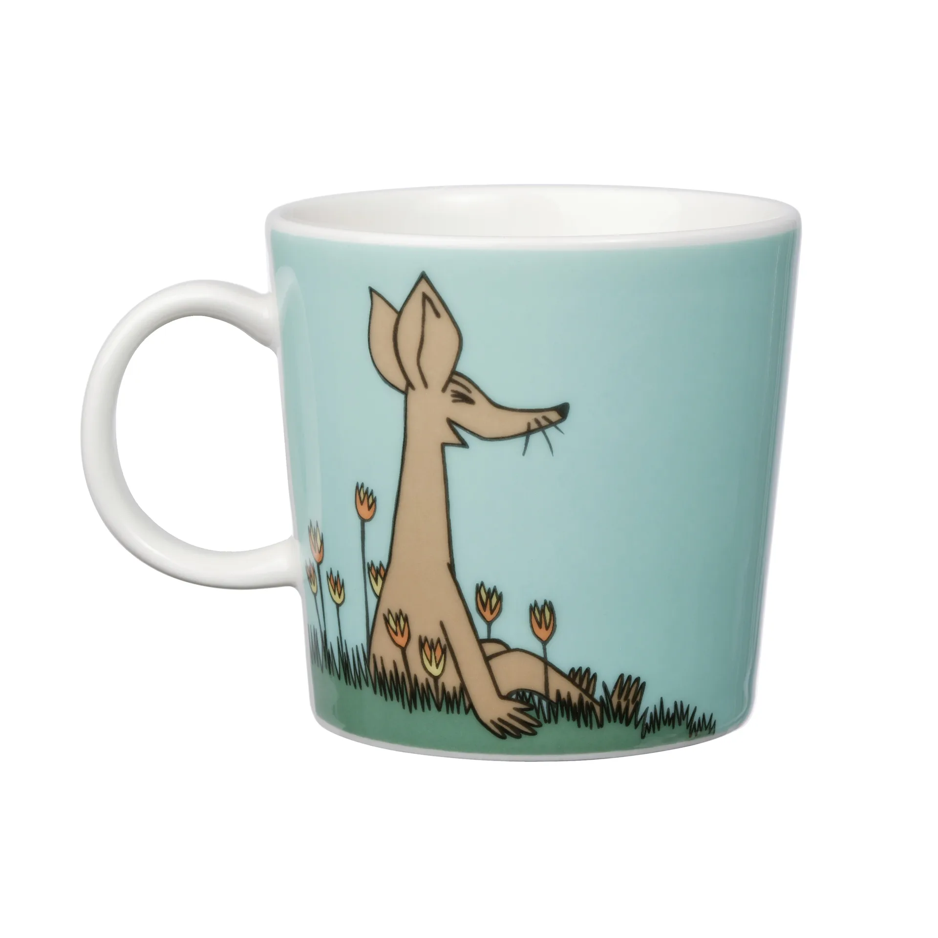 Mug Moomin Sniff, turquoise Moomin Arabia