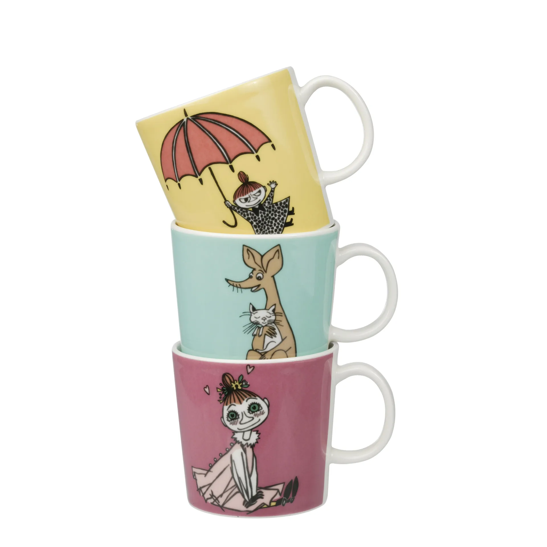 Mug Moomin Sniff, turquoise Moomin Arabia