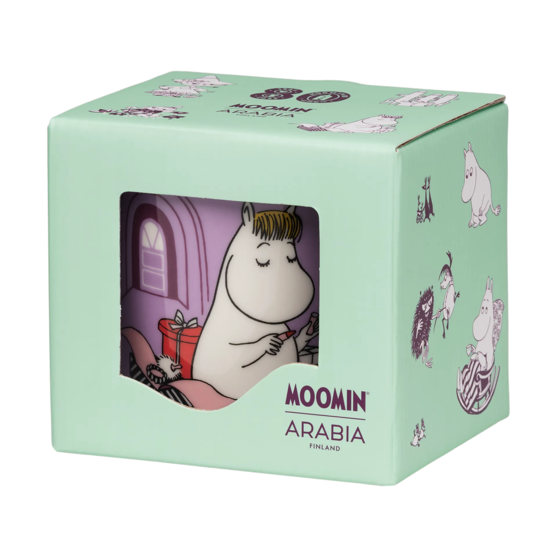 Mug Moomin Snorkfröken 80e anniversaire, 30 cl Moomin Arabia