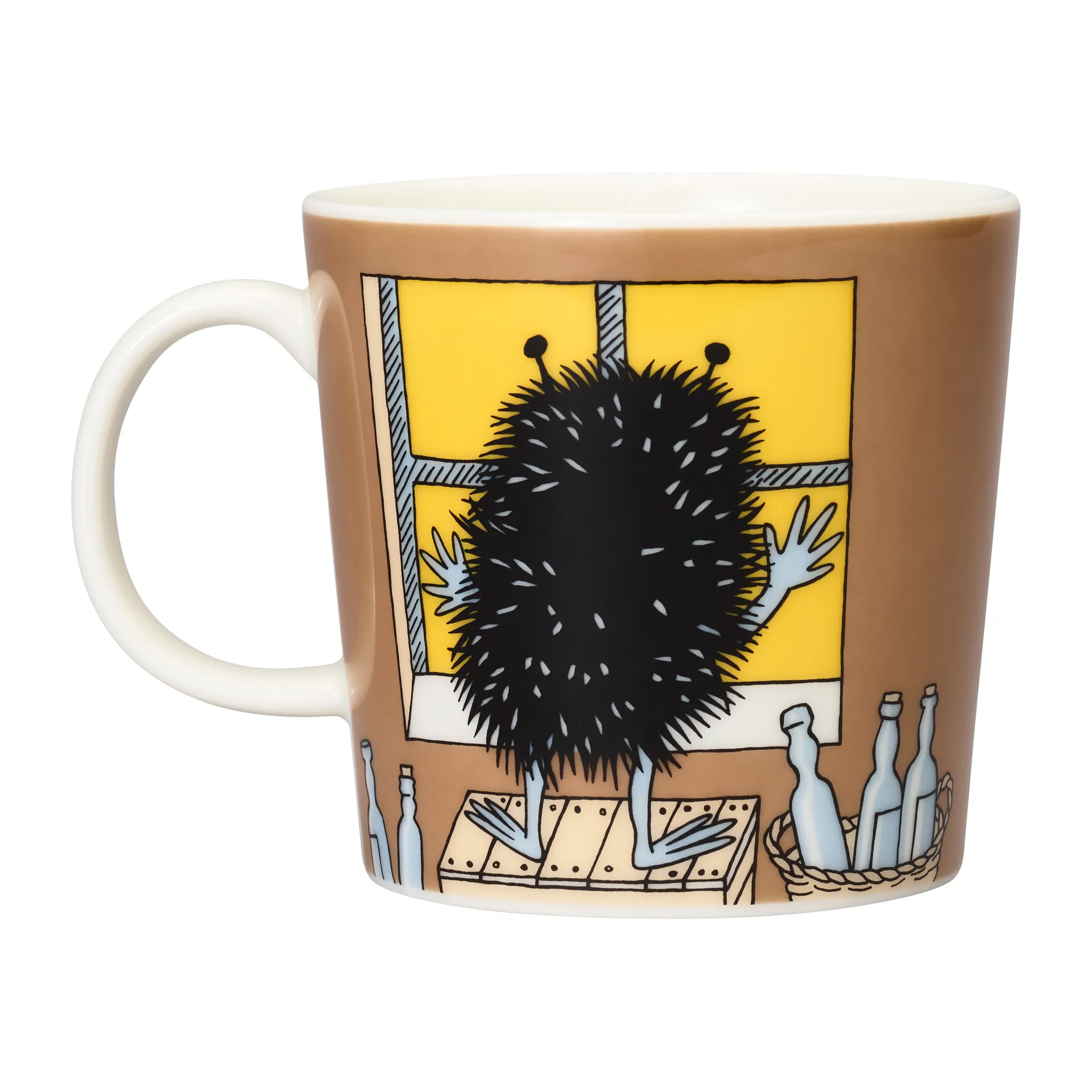 Mug Moomin Stinky in action, Marron Moomin Arabia