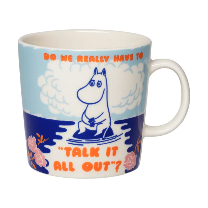 Mug Moomin Talk It All Out - 40 cl - Moomin Arabia