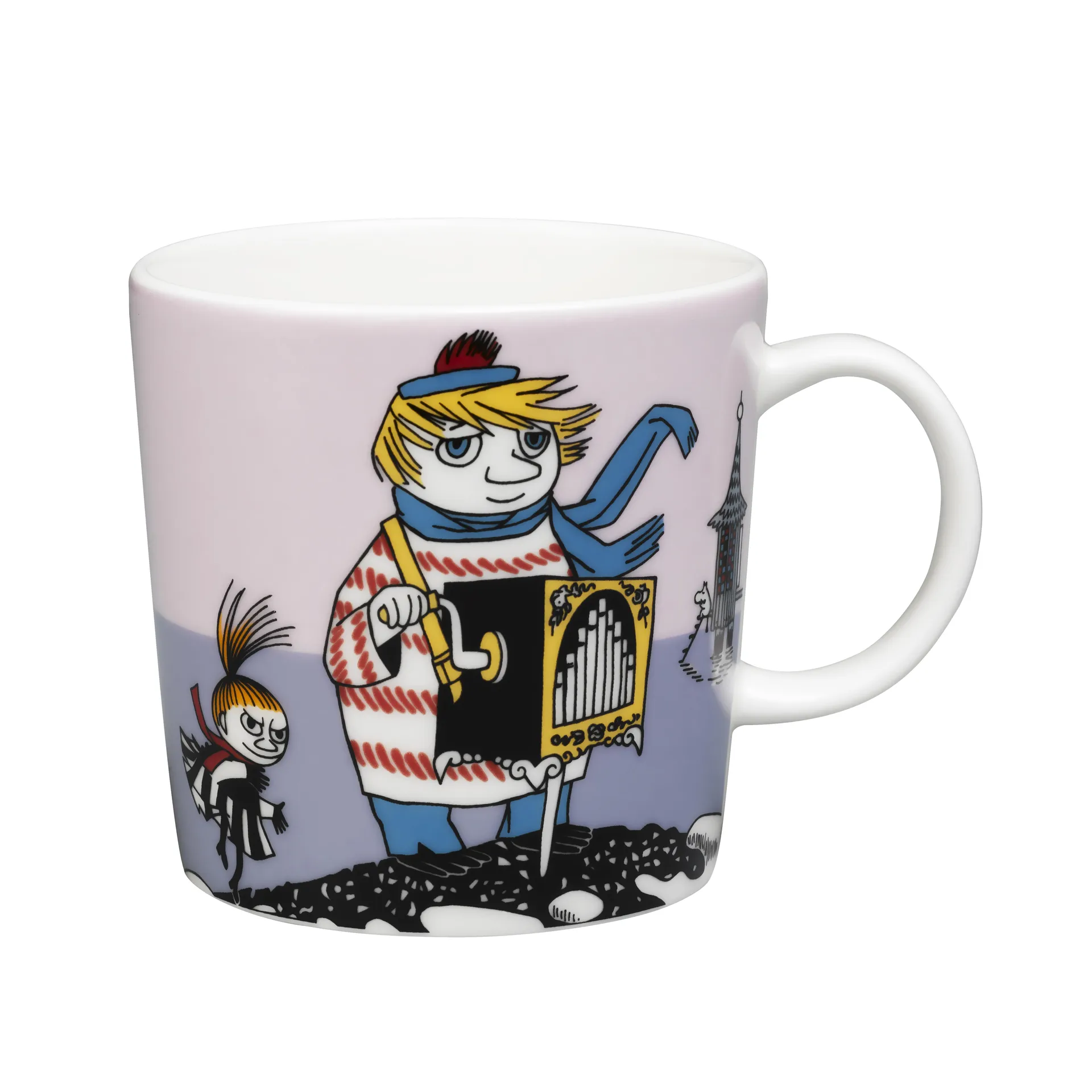 Mug Moomin Trois Pommes, violet Moomin Arabia