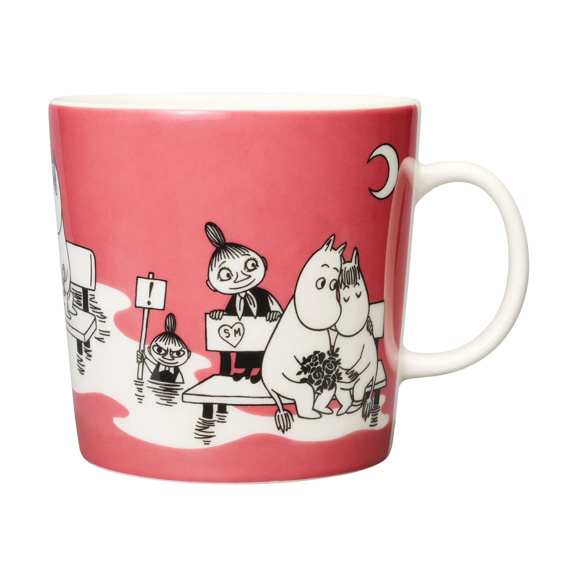Mug Mumin rose spécial, 40 cl Moomin Arabia