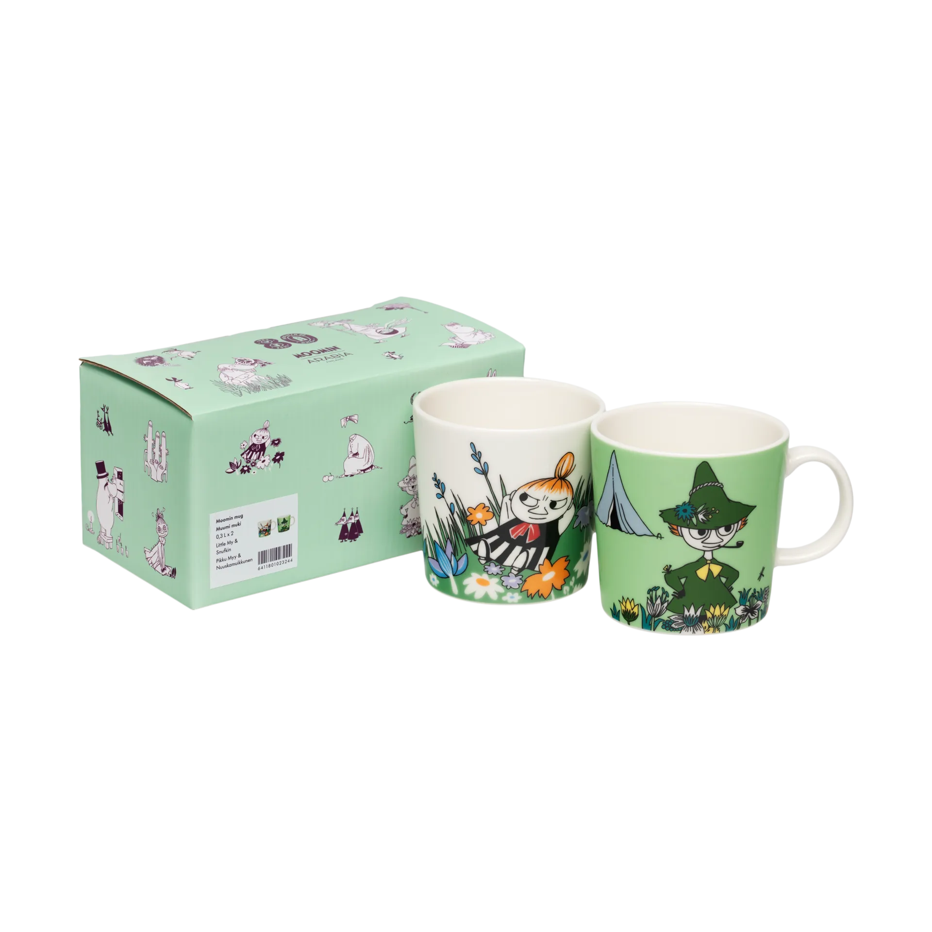 Mugs Moomin Lilla My & Snusmumriken, 2 pièces, 30 cl Moomin Arabia