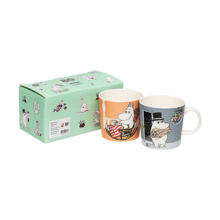 Mugs Moomin Muminmamma & Muminpappa, 2 pièces - 30 cl - Moomin Arabia
