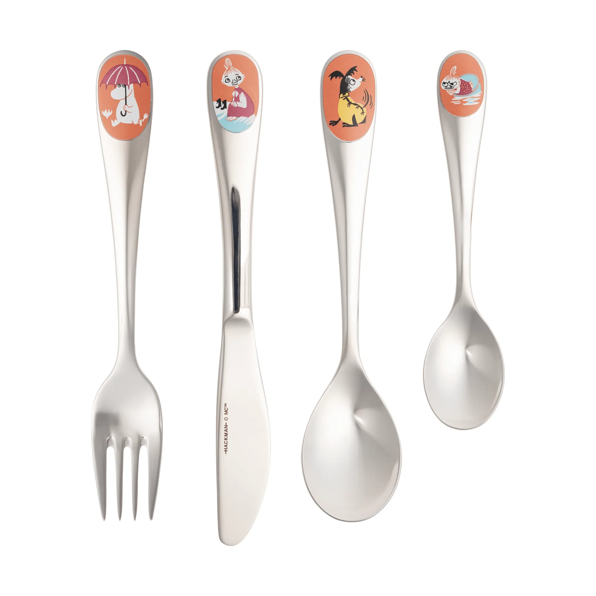 Mumin couverts pour enfants, Sous le parapluie Moomin Arabia