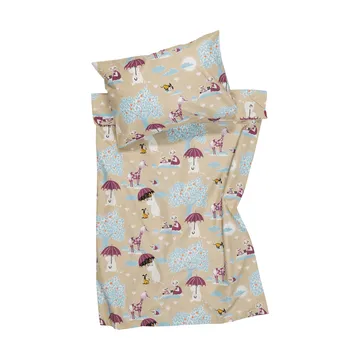 Mumin parure de lit - Sous le parapluie GOTS, 85x125 cm - Moomin Arabia