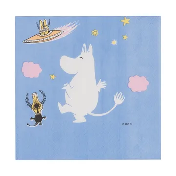 Mumin serviettes en papier - Aventure spatiale, lot de 20 - Moomin Arabia