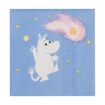 Mumin serviettes en papier - Aventure spatiale, lot de 20 - Moomin Arabia