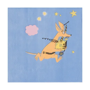 Mumin serviettes en papier - Aventure spatiale, lot de 20 - Moomin Arabia