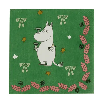 Mumin serviettes en papier - Cadeau d’amour, 33x33 cm, lot de 20 - Moomin Arabia