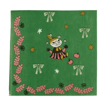 Mumin serviettes en papier - Cadeau d’amour, 33x33 cm, lot de 20 - Moomin Arabia