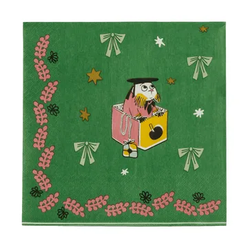 Mumin serviettes en papier - Cadeau d’amour, 33x33 cm, lot de 20 - Moomin Arabia