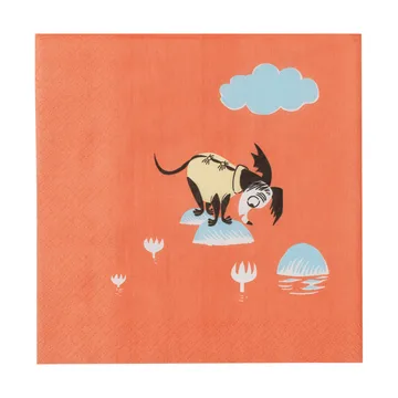 Mumin serviettes en papier - Under paraplyet, lot de 20 - Moomin Arabia