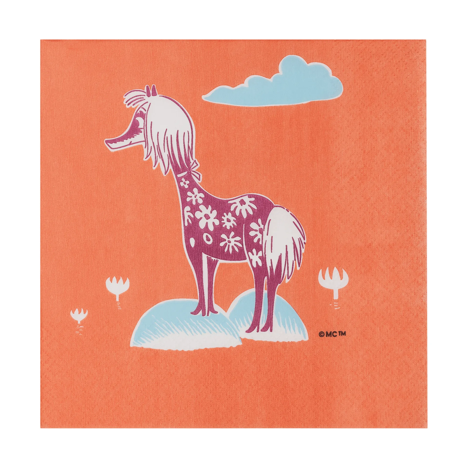 Mumin serviettes en papier, Under paraplyet, lot de 20 Moomin Arabia