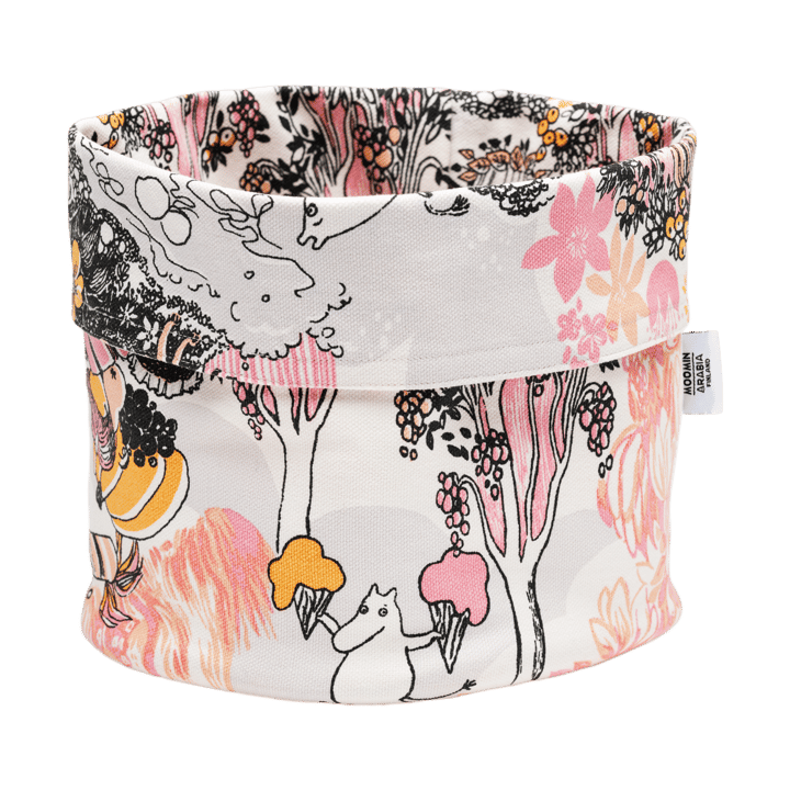Panier de rangement Moomin Ø20x24 cm - Rose - Moomin Arabia
