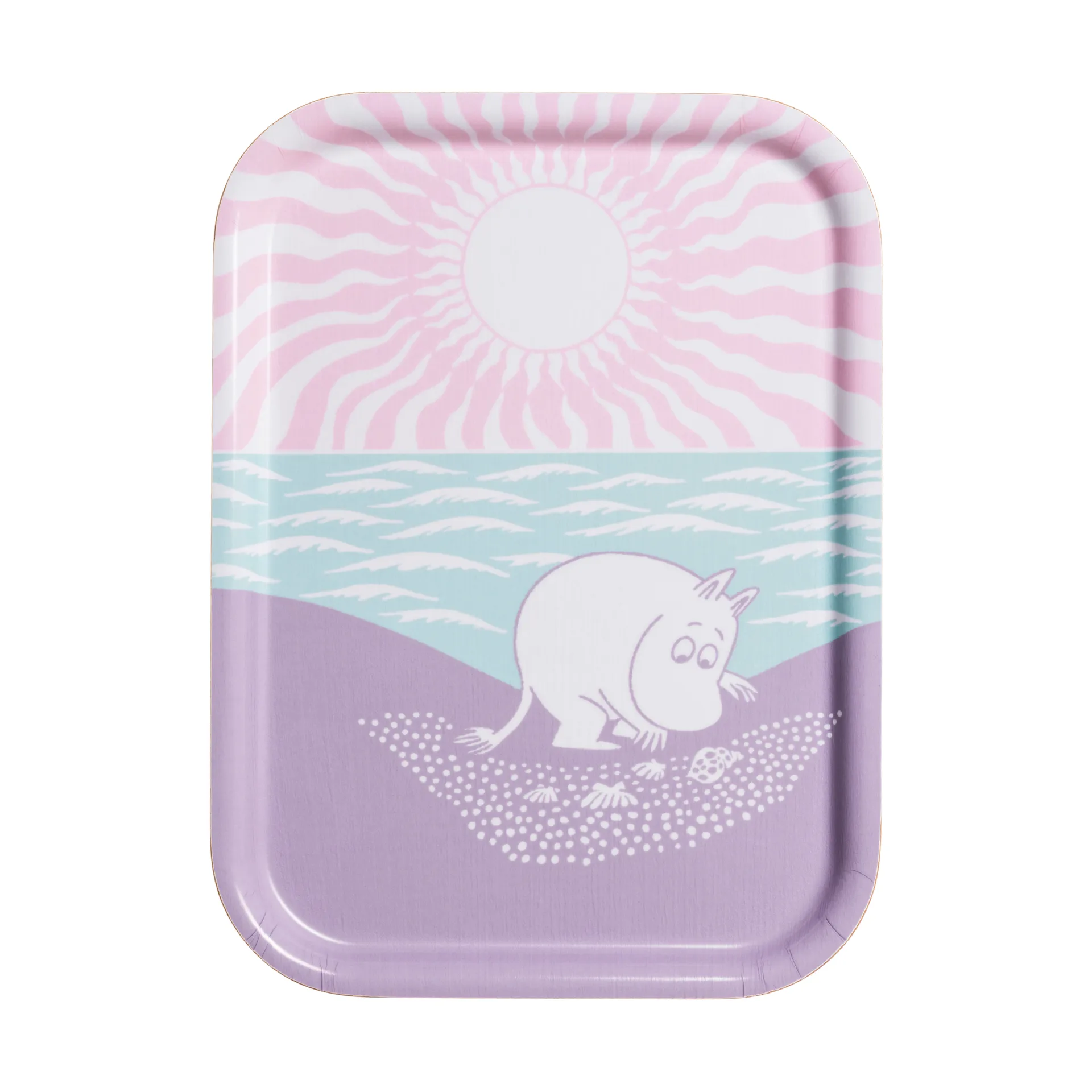 Plateau Beach day Mumin, 20x27 cm Moomin Arabia